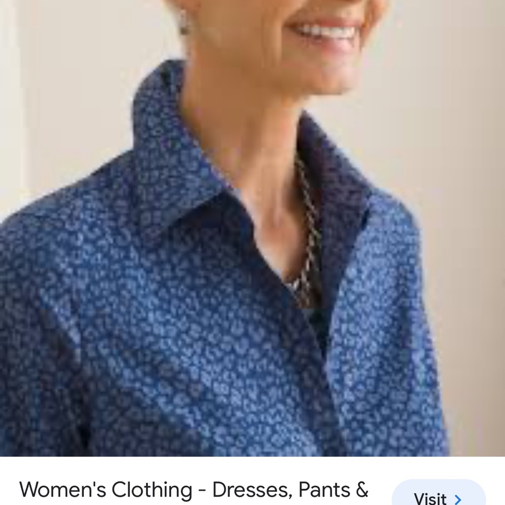 Chico’s Coolmax Shirt Dress - Picture 2 of 9